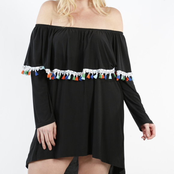 TOP TASSE TUNIC TOP - Picture 2 of 4